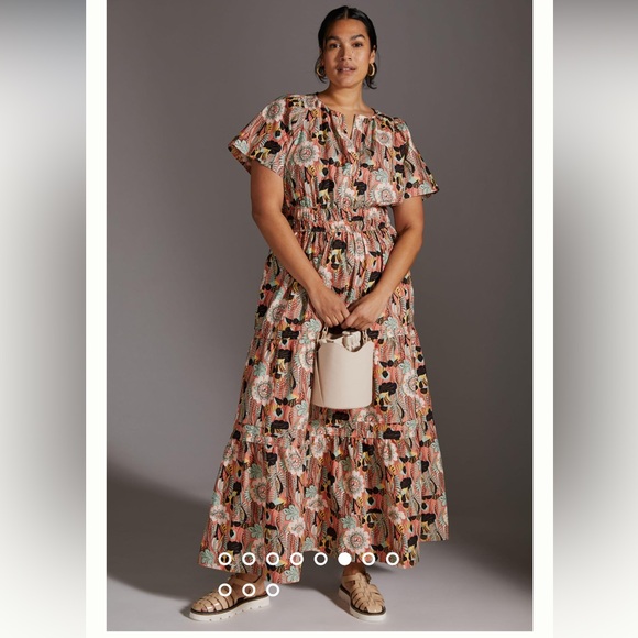 Anthropologie Dresses Anthropologie Somerset Floral Maxi Dress